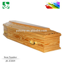 good quality solid wood classic coffin